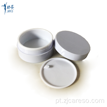 Frasco de creme para os olhos 100g branco com espátula